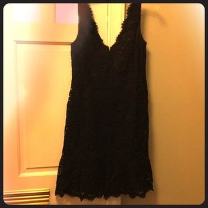 Little black lace dress